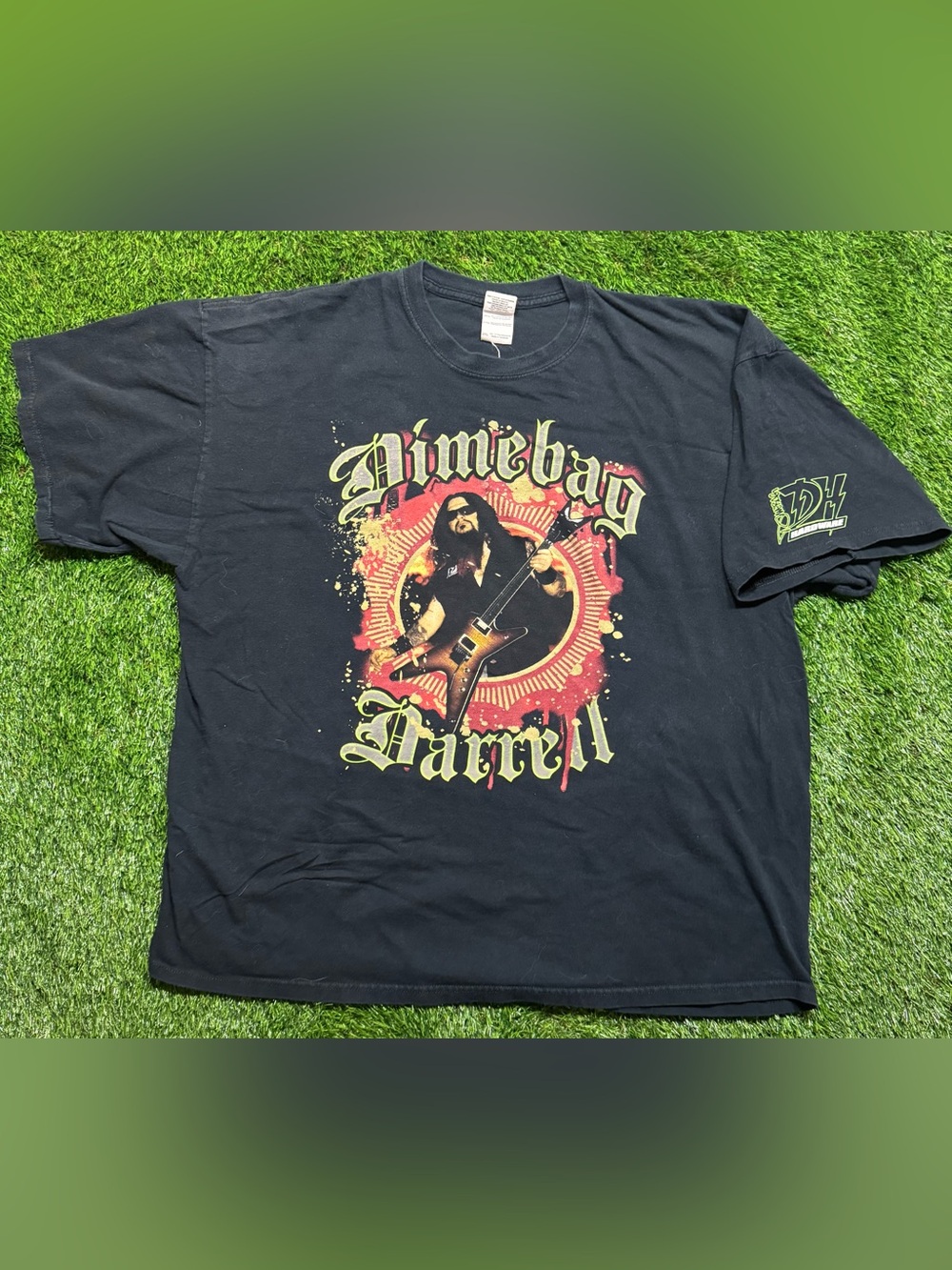 Vintage Dimebag Darrell Pantera 2XL Shirt Owned by Head of‎ Security Rare